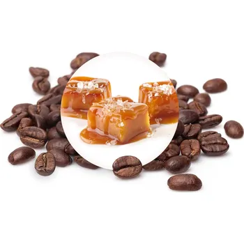 Káva Slaný karamel - zrnková káva bezkofeinová, 250g