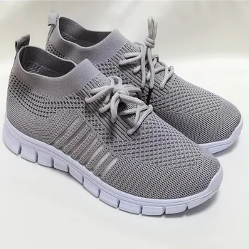 Dámské tenisky Dámské lehké letní tenisky mix barev Barva: Šedá, Velikost EUR: 40