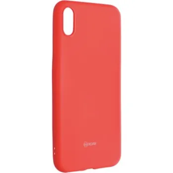 Pouzdro na mobilní telefon Jelly Case ROAR pro iPhone X / XS - Peach Pink