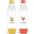 Příslušenství pro výrobník sody SodaStream Fuse sada lahví 2x 1 l oranžová/žlutá
