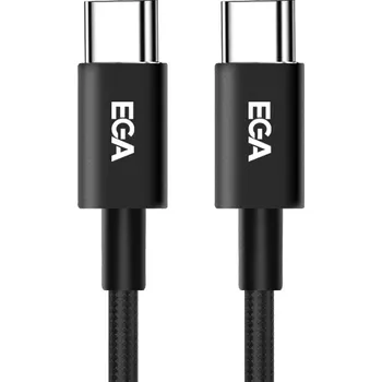 Datový kabel Nabíjecí kabel USB-C/USB-C - 2m - 240W - EGA D902