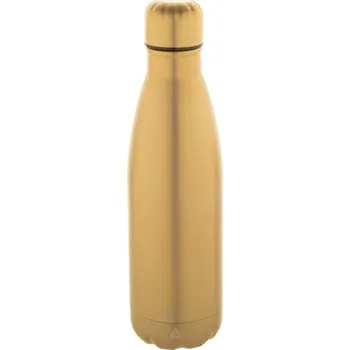 Láhev Refill recyklovaná láhev z nerez oceli zlatá