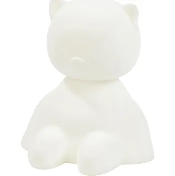 Lampička NATTOU Světýlko noční silikonové se senzorem pláče Lapidou kočička