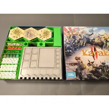 Příslušenství k deskovým hrám inserty.cz Karak II - Insert (černý, 0046) Varianta: Bez mřížek