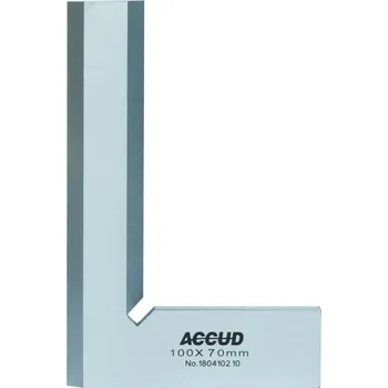 Úhloměr ACCUD 832-004-10 90° nožový úhelník 100x70mm ( DIN875 třída 0 ) 832-004-10