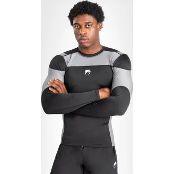 Rashguard Rashguard VENUM Tempest s Dl. rukávem - černo/šedé - VENUM-05204-109 Velikosti: L