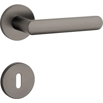 Dveřní kování AT - FRAGOLA - R 7S rozety BB, klika/klika T - Titan