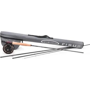 Rybářský prut Muškařský set Vision FISU² Outfit Still 9'9" #6