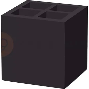 Příbor Skříňka na příbory a ubrousky 150x150x150 mm | FINE DINE, Madeira Black