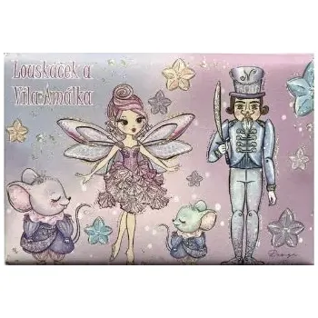 Mýdlo Soap Luxusní přírodní mýdlo 200g s vůní balené - Louskáček a Víla Amálka