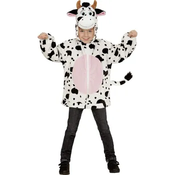 Karnevalový kostým Dětská mikina s kapucí, kravička - pro věk 2-3 let