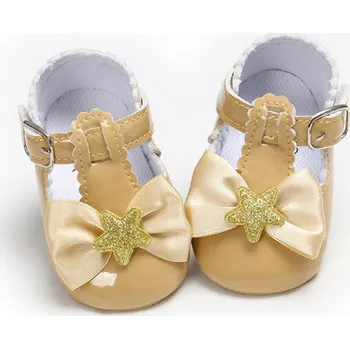 Dívčí sandály Sandálky - ZLATÉ (6-12 m) (Značka: BAYWELL)