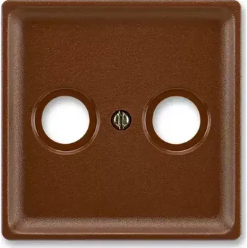 vypínač CLASSIC kryt TV+R hnědá