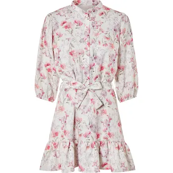 Dámské šaty esmara® Dámské šaty (38, bílá/růžová)