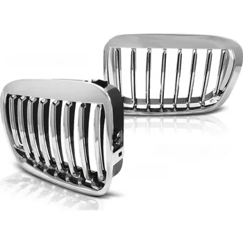 Tuning PŘEDNÍ MASKA, LEDVINKY BMW E46 COUPE, 1999-2003, CHROM (GRBM05)