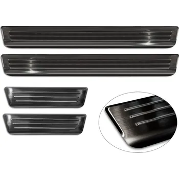 Karosérie Ochranné kryty prahů, Škoda Superb IV, 2024- , Combi, Black (AV222279)