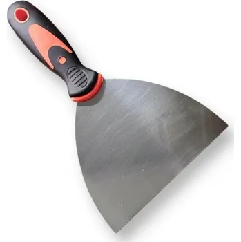 Malířská špachtle Špachtle nerezová, s gumovou, ergonomickou rukojetí 5"