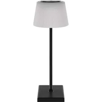 Stojací lampa Emos LED stolní svítidlo KATIE, nabíjecí, černá