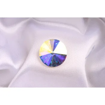 Dětské navlékací korálky Skleněný šaton 16mm - č.88