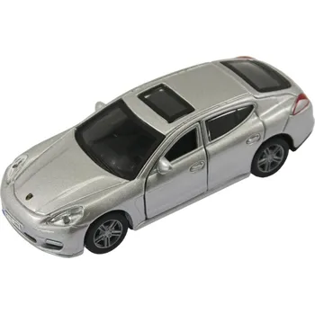 autíčko Maisto Porsche Panamera Turbo 1:43 stříbrná metalíza