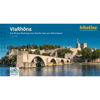 Esterbauer vydavatelství cykloprůvodce ViaRhona 1:75 t. německy