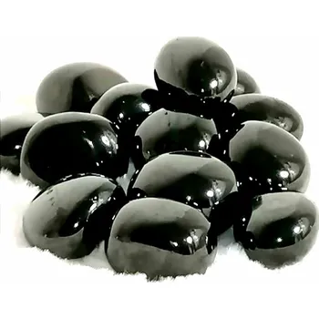 Drahý kámen Gagát tromlovaný