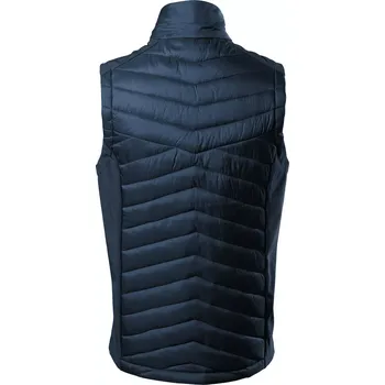 Pánská vesta MALFINI Vesta hybridní pánská zateplená CROSS 557, barva námořní modrá 02 vel. XL