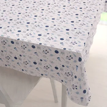 ubrus Dětský bavlněný obdélníkový ubrus Sandra SA-199 Autíčka a autobusy 60x100 cm