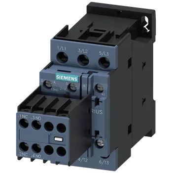 Stykač stykač, AC-3e, 38A/18,5kW/400V, 3pólový, AC 230V/50Hz, 2 NO + 2 NC, šroubová ...