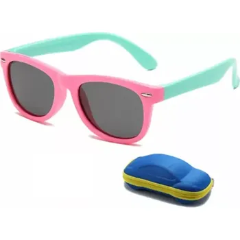 Sluneční brýle s pouzdrem - RŮŽOVÉ (Značka: DIKELANG)