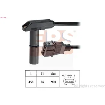 Motor automobilu Generátor impulsů, klikový hřídel EPS 1.953.058