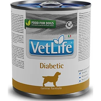 Krmivo pro psa Vet Life Natural Canine konz. Diabetic 300 g