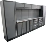Matabro AKČNÍ SET Sestava 10 ks dílenského nábytku SET-CA01050 s nerezovou pracovní deskou MB-TGW53S