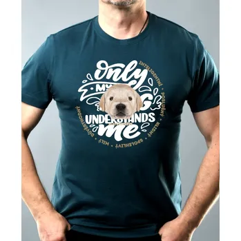 Pánské oblečení Zlatý retrívr - Pánské tričko Basic - Nejoblíbenější - M