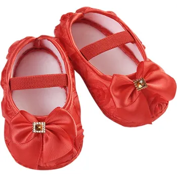 Dámské baleríny Balerínky - KAMÍNEK - červené (6-12m) (Značka: WEIXINBUY)