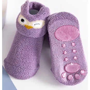 Pánské ponožky Teplé protiskluzové ponožky - Sovička (12-24m) (Značka: ZUOFILY)