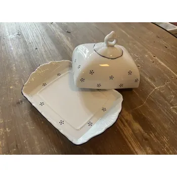 Prvorepubliková porcelánová máslenka