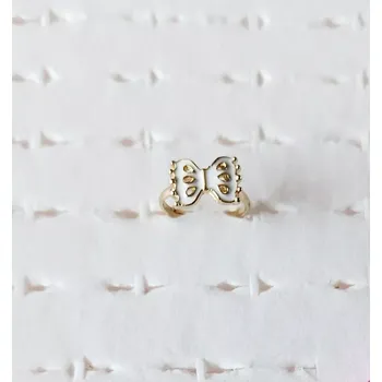 Prsten Nastavitelný prstýnek - ZLATÝ 7 - (S) (Značka: ZHEJIANG)