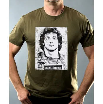 Rambo, V3 - Pánské tričko Basic - Nejoblíbenější - XS