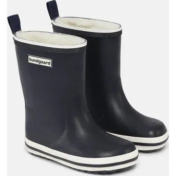 Chlapecké holínky Zateplené holínky CHARLY HIGH WARM - Blue/modrá, Bundgaard Velikost: 25