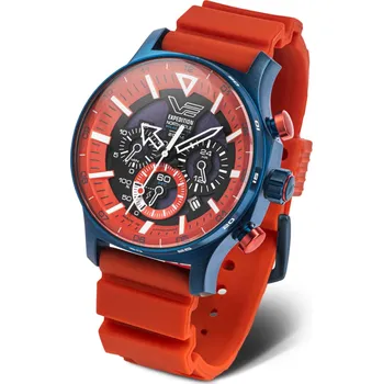 Vostok Europe Expedition North Pole Solar Power Chrono VR42/595D734 Červený