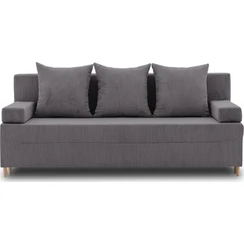 Sedací souprava Rozkládací pohovka FIREZE - poso Tmavě šedá