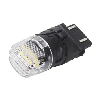 Autožárovka LED T20 (3157) bílá, 12V, 16LED 2835SMD