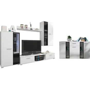 Obývací stěna NOKA OSCAR bílá