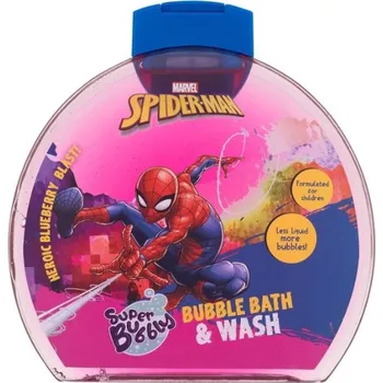 Koupelová pěna Spiderman Bubble Bath & Wash pěna do koupele s vůní borůvek 300 ml