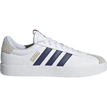 Pánské tenisky Pánské tenisky adidas VL COURT 3.0 10.5 Bílá, Modrá, Červená, Zlatá