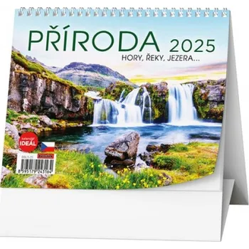 Kalendář Stolní kalendář Příroda, hory, řeky, jezera