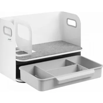 Masážní přístroj Maclean Stolní organizér se zásuvkou Ergo Office ER-440