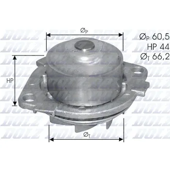 Chladič motoru Vodní čerpadlo, chlazení motoru DOLZ S231