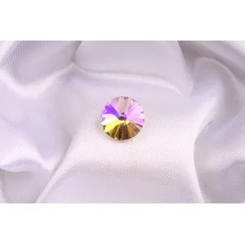 Dětské navlékací korálky Skleněný šaton 14mm - č.133